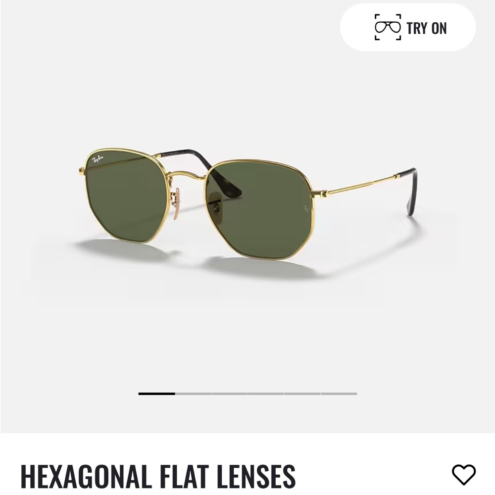 Ray ban hexagonal flat lenses